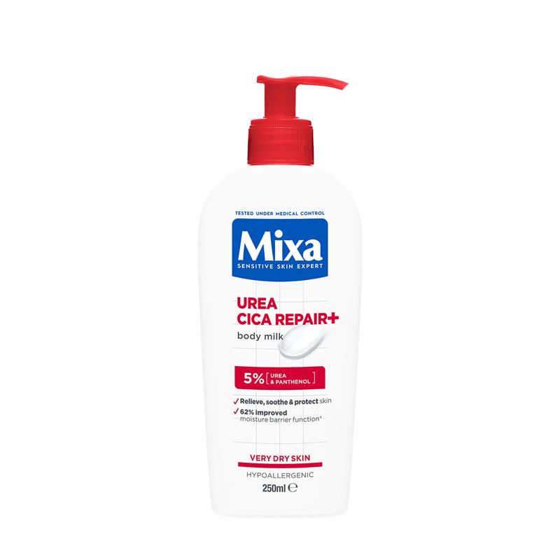 Load image into Gallery viewer, Mixa Urea Cica Repair+ Body Milk 250ml
