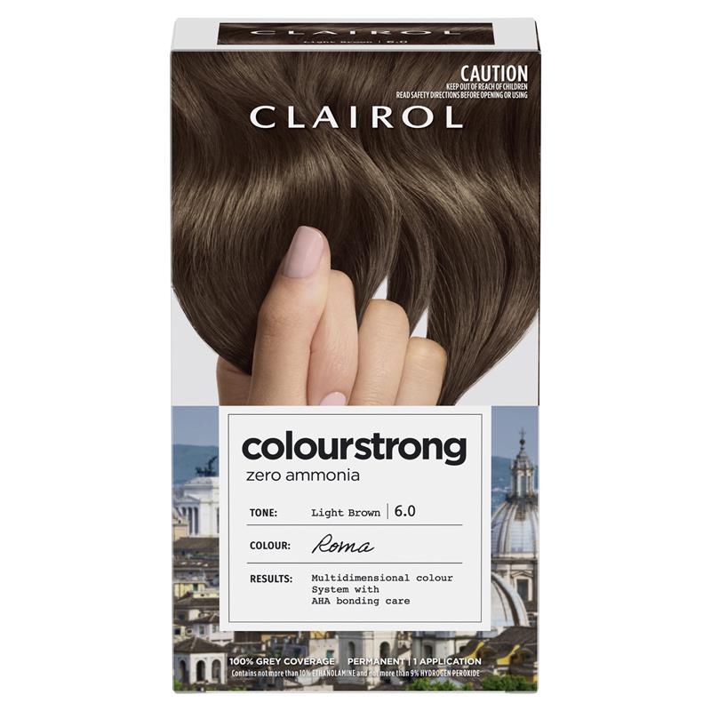 Load image into Gallery viewer, Clairol Colour Strong Kit 6.0 Light Brown
