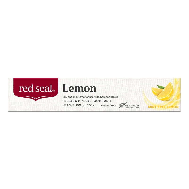 Load image into Gallery viewer, Red Seal Toothpaste Lemon 100g
