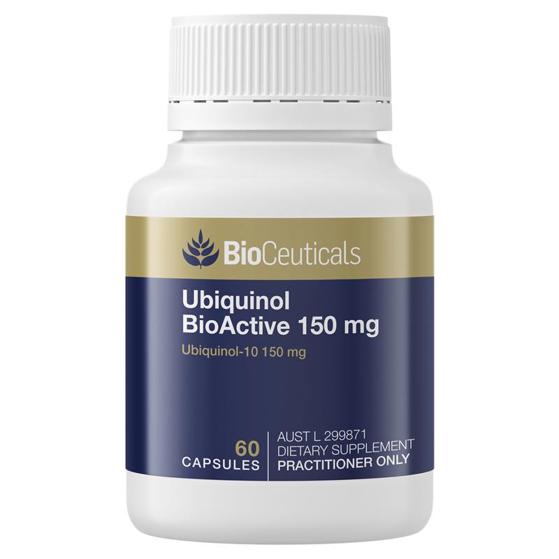 Load image into Gallery viewer, BioCeuticals Ubiquinol BioActive 150mg 60 Capsules
