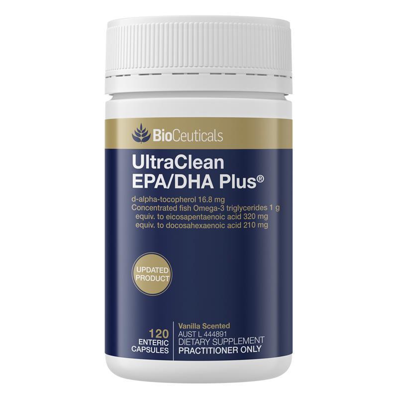 Load image into Gallery viewer, BioCeuticals UltraClean EPA/DHA Plus® 120 Capsules
