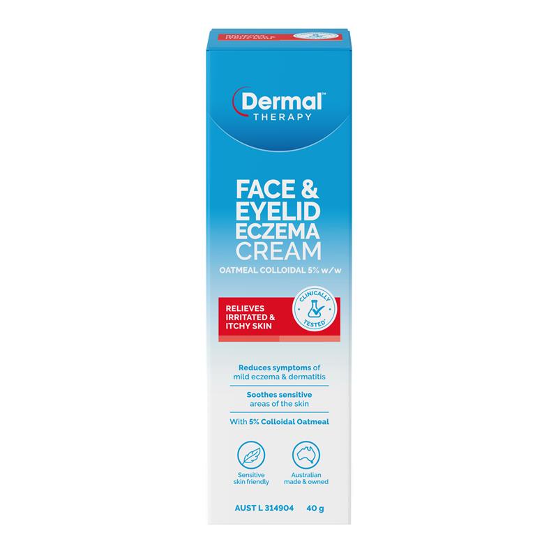 Load image into Gallery viewer, Dermal Therapy Face &amp; Eyelid Eczema Cream 40g
