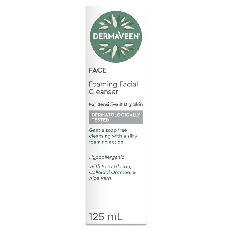 Load image into Gallery viewer, DermaVeen Face Foaming Cleanser 125ml
