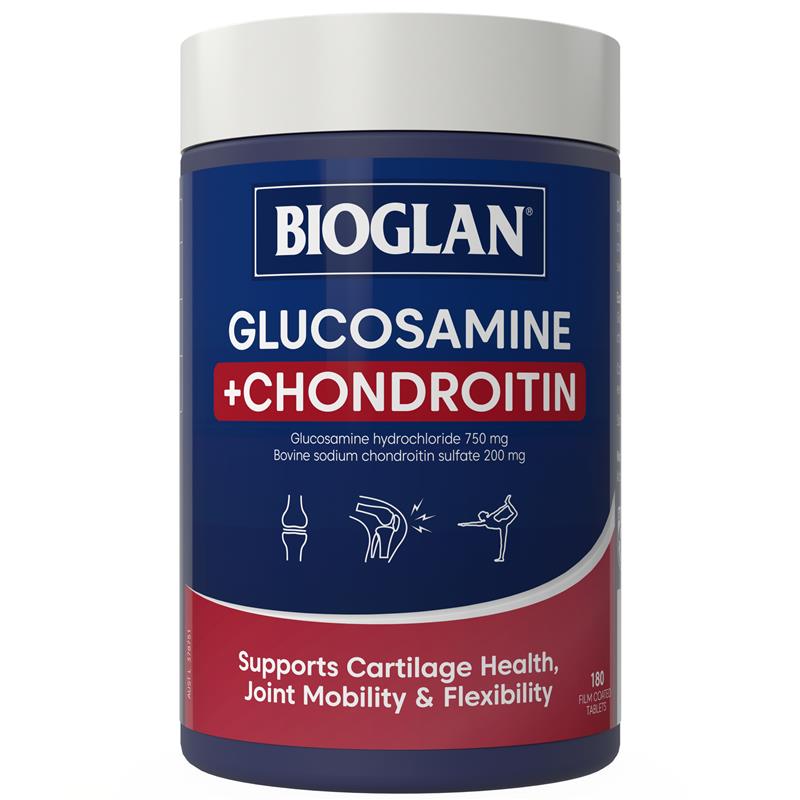 Load image into Gallery viewer, Bioglan Glucosamine + Chondroitin 180 Tablets
