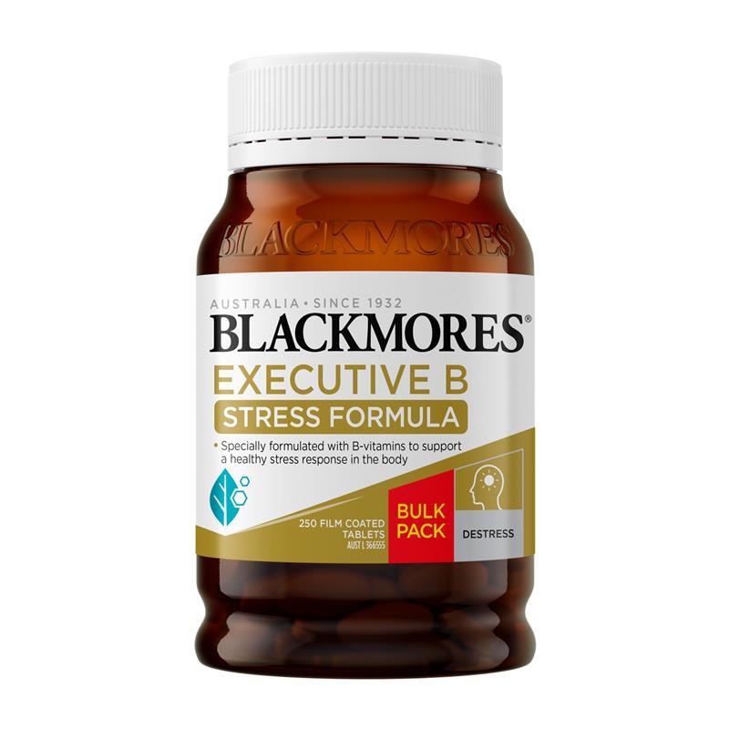 Load image into Gallery viewer, Blackmores Executive B 250 Tablets Exclusive Size
