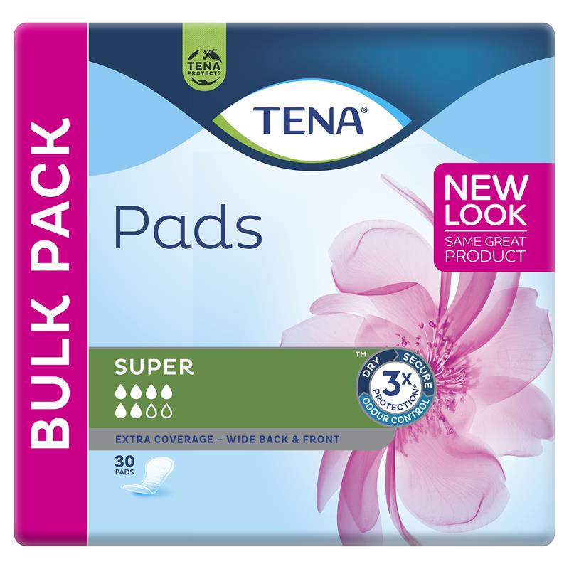 Load image into Gallery viewer, TENA Pads Super 30 Pack
