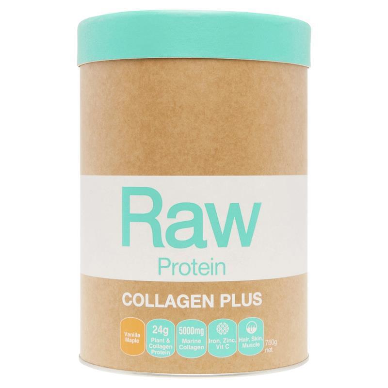Load image into Gallery viewer, Amazonia RAW Protein Collagen Plus Vanilla Maple 750g
