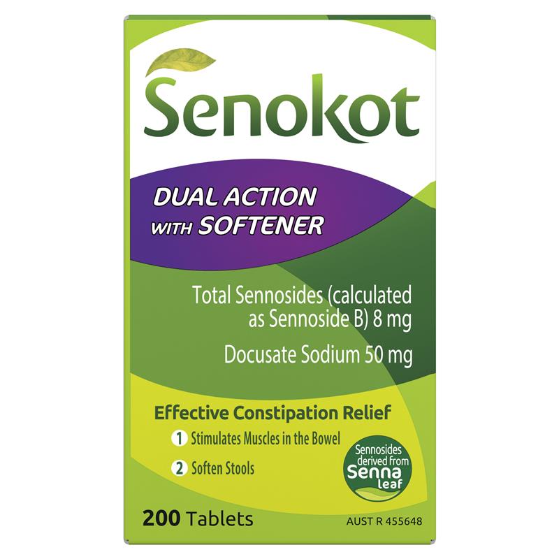 Load image into Gallery viewer, Senokot Dual Action 200 Tablets
