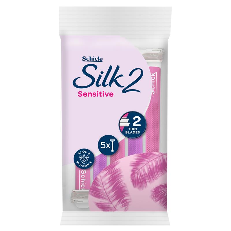 Load image into Gallery viewer, Schick Exacta2 Sensitive Women 5 Disposable Razors

