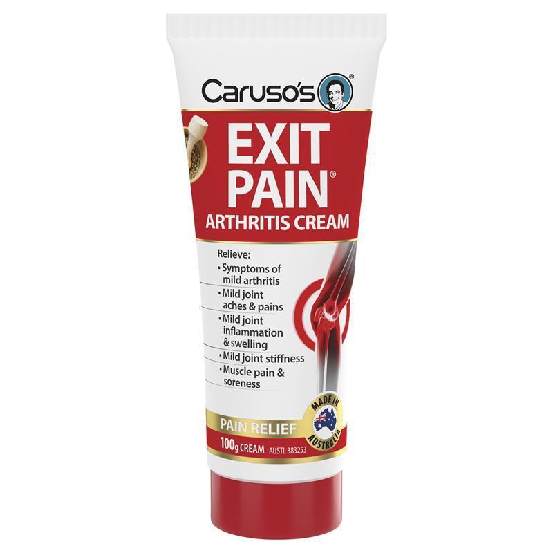 Load image into Gallery viewer, Carusos Exit Pain Arthritis Cream 100g

