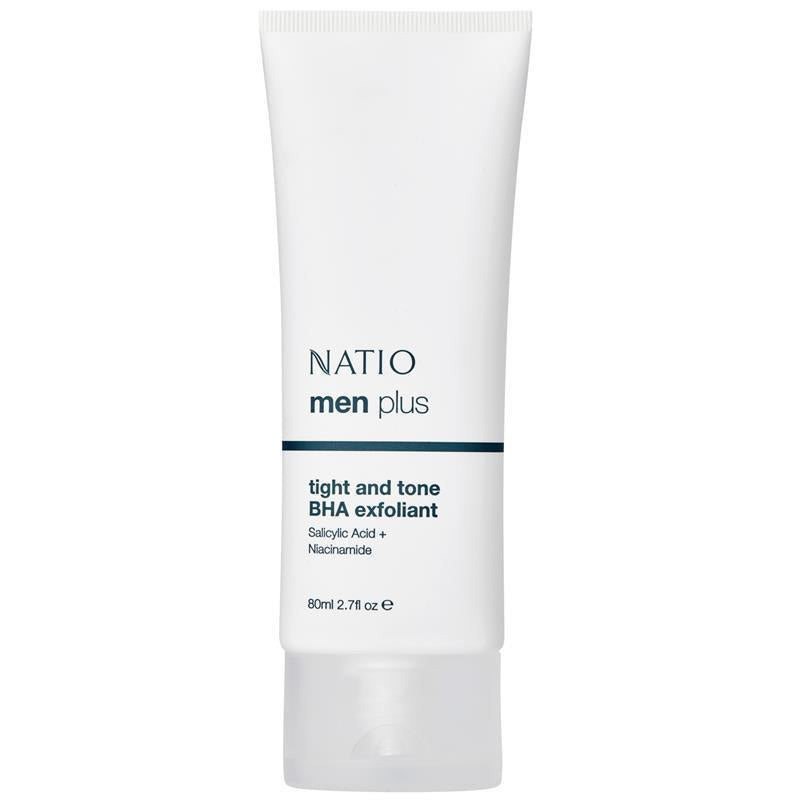Load image into Gallery viewer, Natio Mens Plus Tight and Tone BHA Exfoliator 80ml
