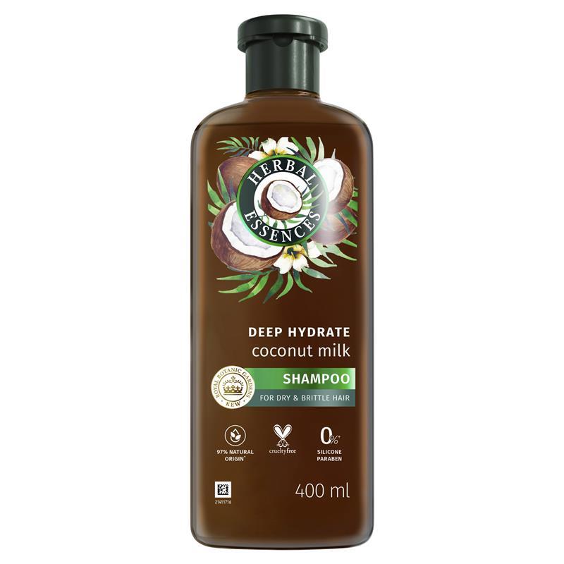 Load image into Gallery viewer, Herbal Essences Bio Renew Hydrate Coconut Milk Shampoo 400ml
