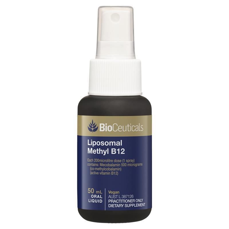 Load image into Gallery viewer, Bioceuticals Liposomal Methyl-B12 Liquid 50ml
