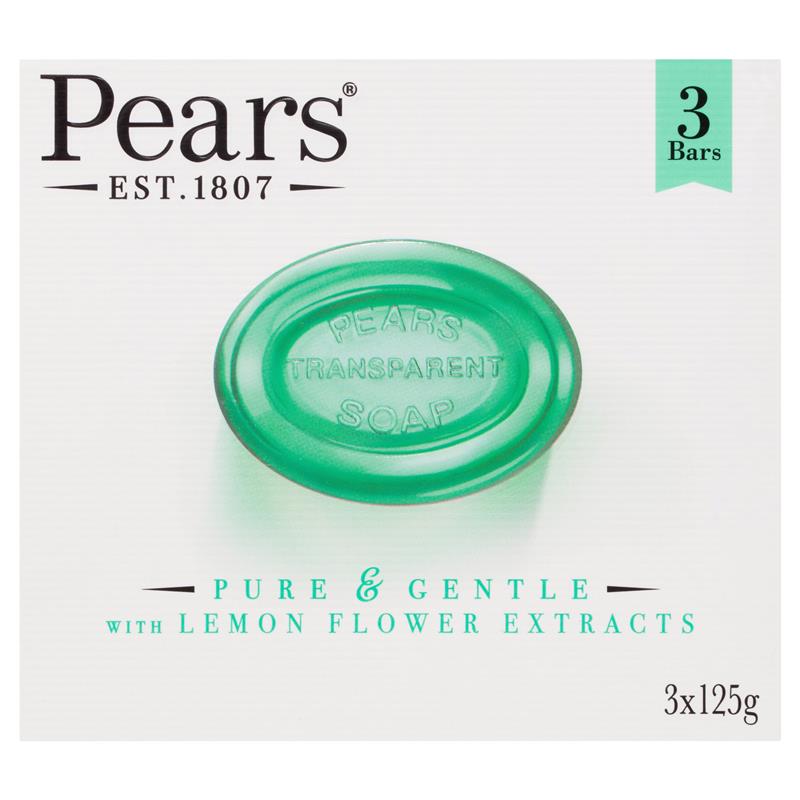 Load image into Gallery viewer, Pears Soap Oil Clear Triple Pack
