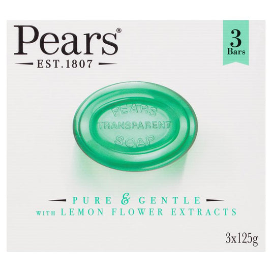 Pears Soap Oil Clear Triple Pack