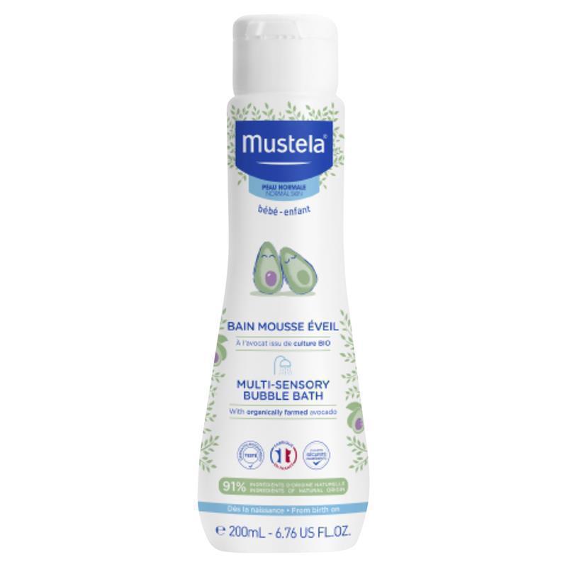 Load image into Gallery viewer, Mustela Multi-Sensory Bubble Bath 200ml
