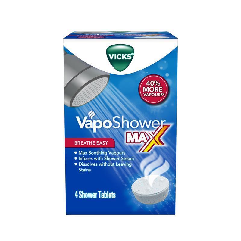 Load image into Gallery viewer, Vicks VapoShower Max 4 Pack
