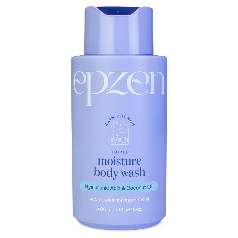 Load image into Gallery viewer, Epzen Triple Moisture Hyaluronic Acid &amp; Coconut Oil Body Wash 400mL
