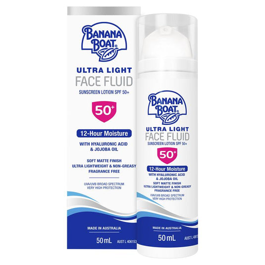 Banana Boat Ultra Light Face Fluid SPF 50+ 50ml