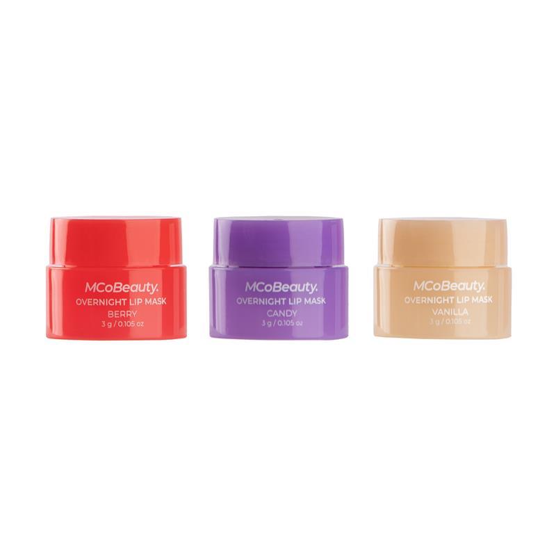 Load image into Gallery viewer, MCoBeauty Overnight Lip Mask Deluxe Trio
