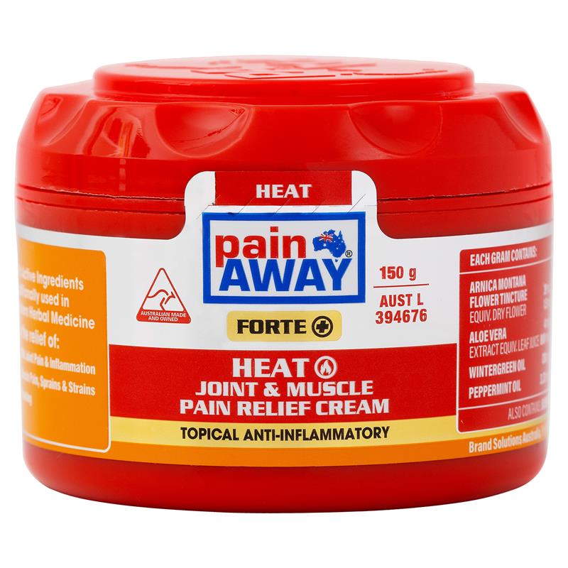 Load image into Gallery viewer, Pain Away Forte + Heat Joint &amp; Muscle Pain Relief Cream 150g
