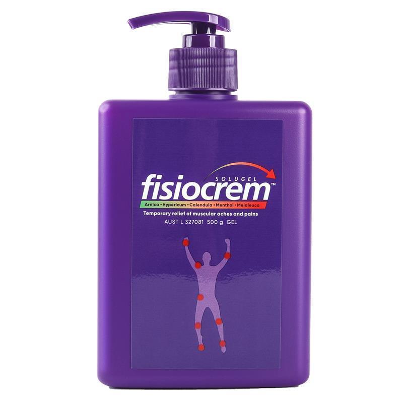 Load image into Gallery viewer, Fisiocrem Solugel Pump 500g

