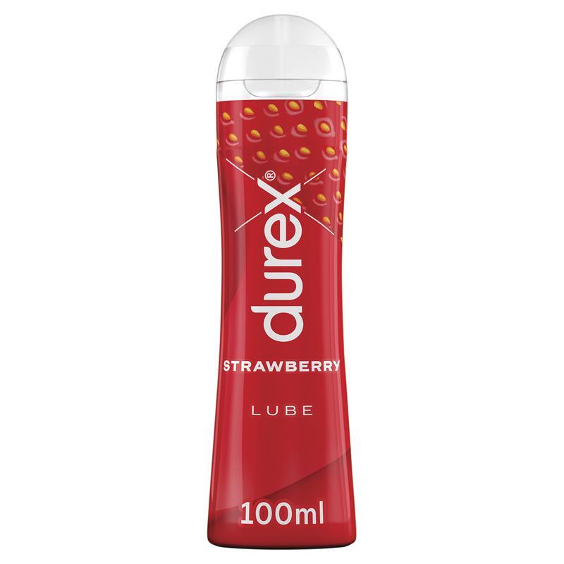 Load image into Gallery viewer, Durex Strawberry Intimate Gel Lubricant 100ml
