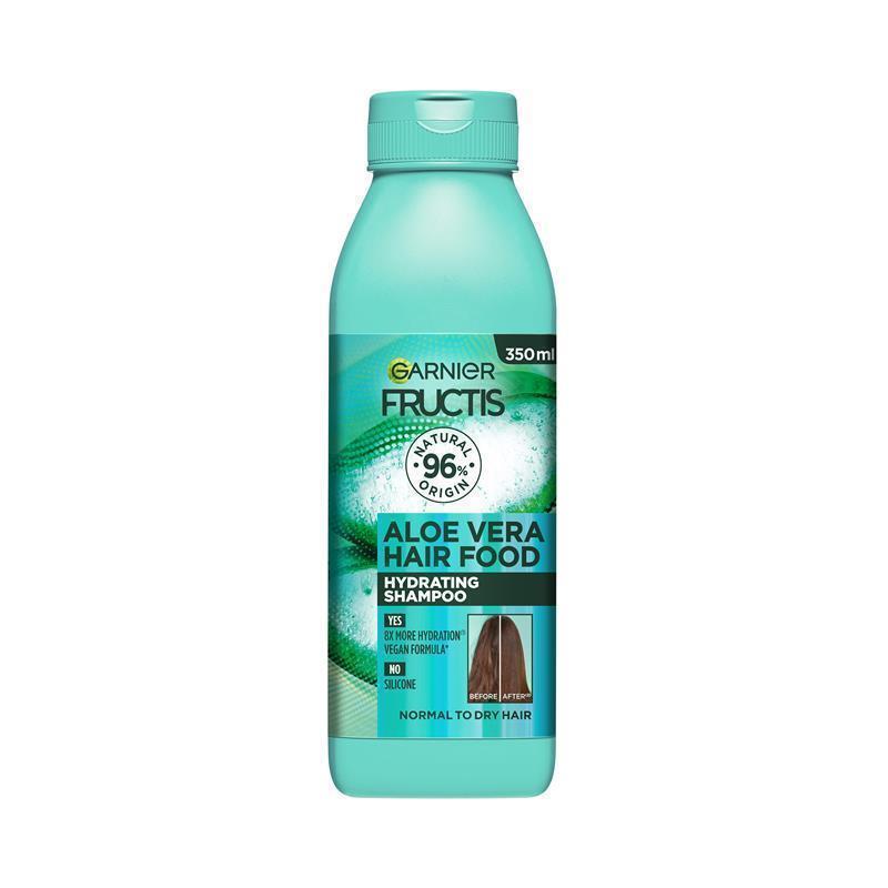 Load image into Gallery viewer, Garnier Fructis Hair Food Hydrating Aloe Vera Shampoo For Normal Hair 350ml
