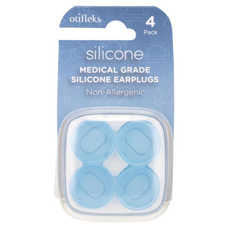 Load image into Gallery viewer, Otifleks Silicone Earplugs 4Pk

