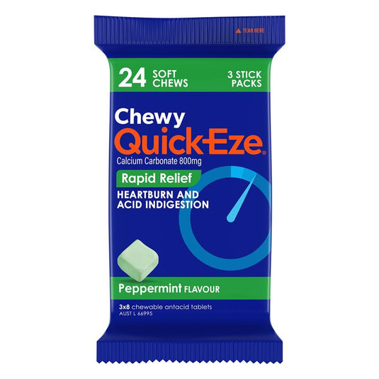 Quick Eze Chewy Peppermint Multi Pack