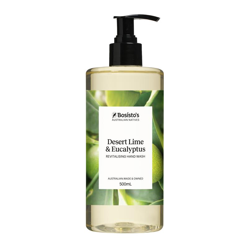 Load image into Gallery viewer, Bosisto's Desert Lime &amp; Eucalyptus Hand Wash 500mL
