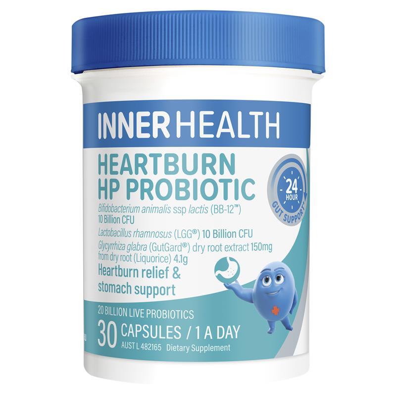 Load image into Gallery viewer, Inner Health Heartburn HP Probiotic 30 Capsules

