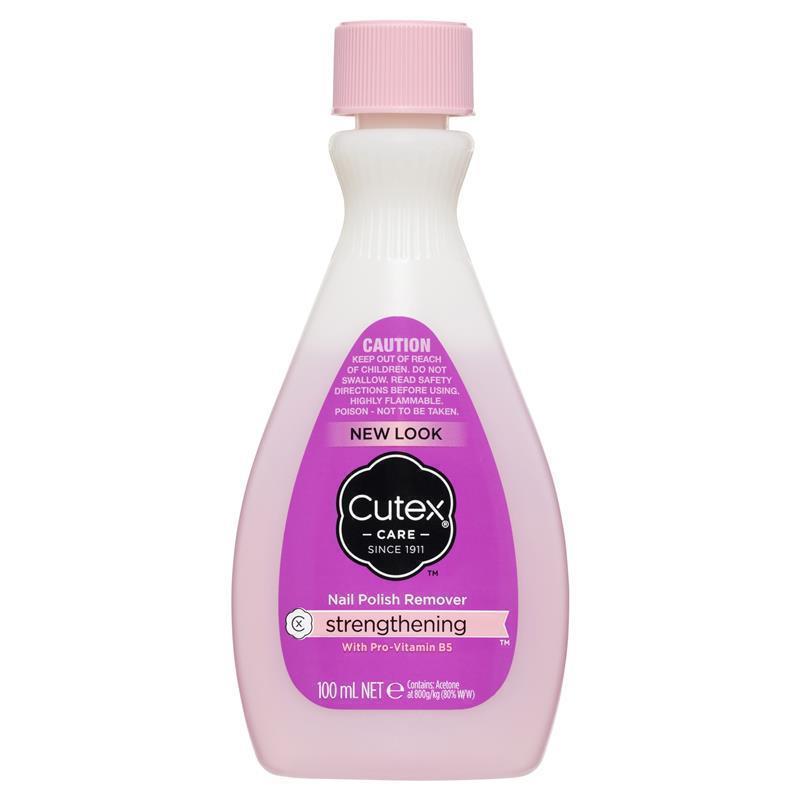 Load image into Gallery viewer, Cutex Nail Polish Remover Strengthening 100mL
