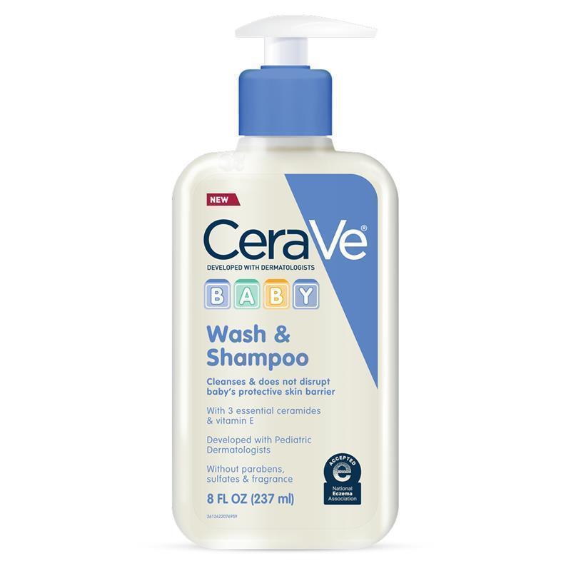 Load image into Gallery viewer, CeraVe Baby Wash Shampoo 237ml
