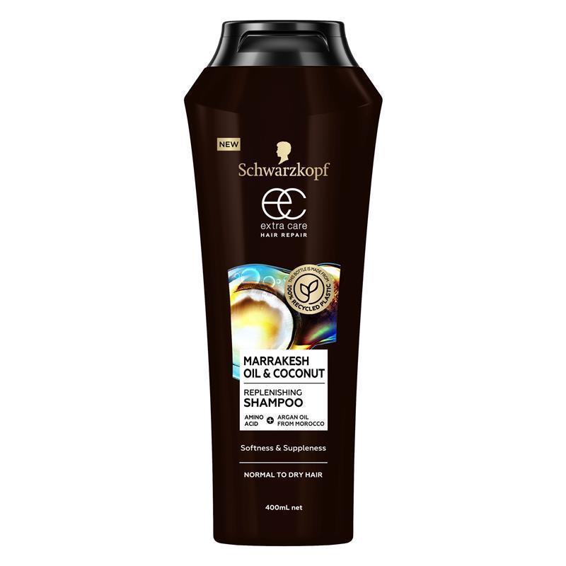 Load image into Gallery viewer, Schwarzkopf Extra Care Marrakesh Oil &amp; Coconut Replenishing Shampoo 400ml

