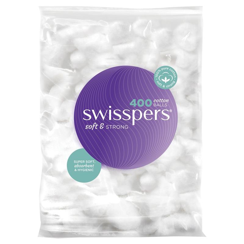 Load image into Gallery viewer, Swisspers Cotton Balls 400

