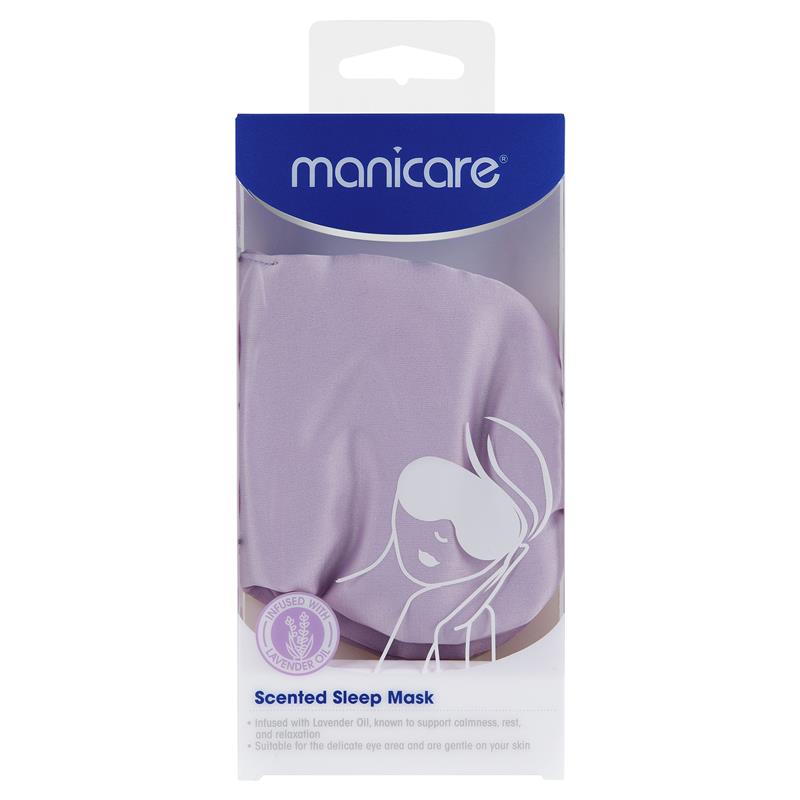 Load image into Gallery viewer, Manicare Scented Sleep Mask Lavender
