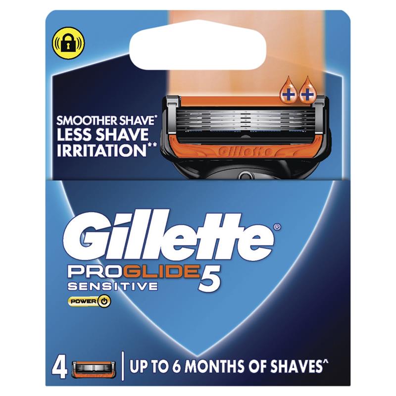 Load image into Gallery viewer, Gillette Fusion Proglide Power Razor Blades 4 Pack
