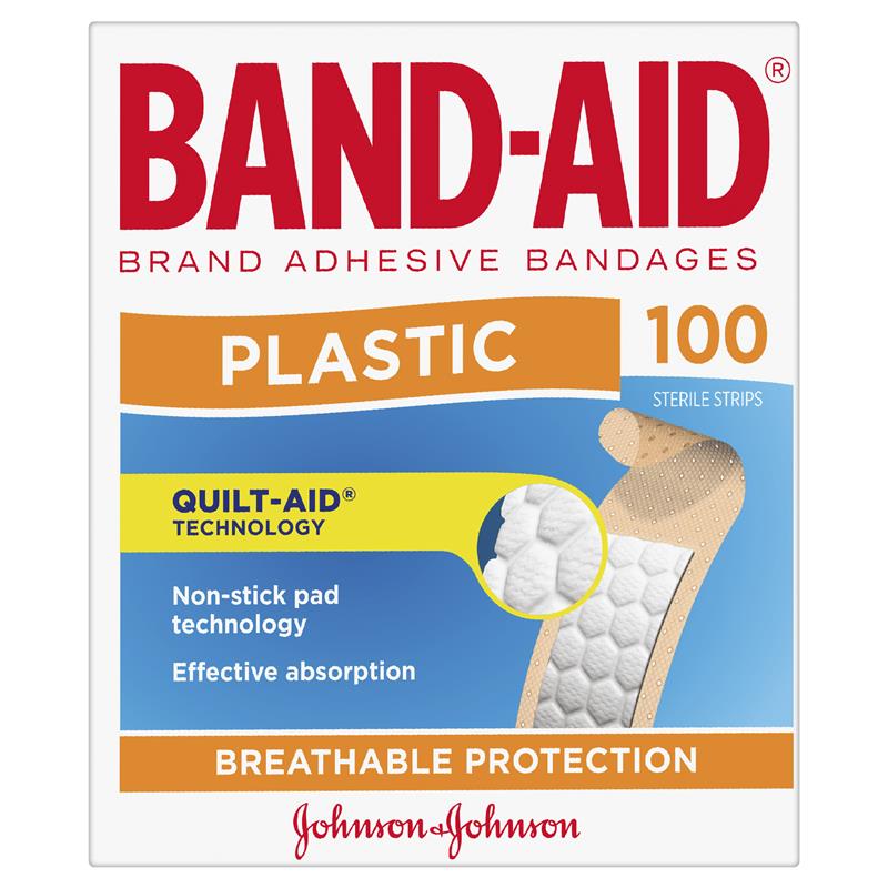Load image into Gallery viewer, Band-Aid Plastic Strips 100 Pack
