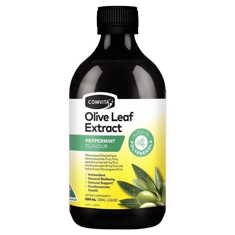 Load image into Gallery viewer, Comvita Olive Leaf Extract Peppermint 500mL
