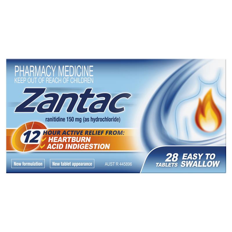 Load image into Gallery viewer, Zantac 12 Hour 150mg 28 Tablets
