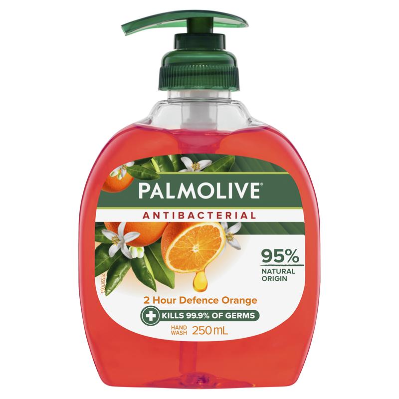 Load image into Gallery viewer, Palmolive Antibacterial Softwash Hand Wash 2hr Defence Orange 250ml
