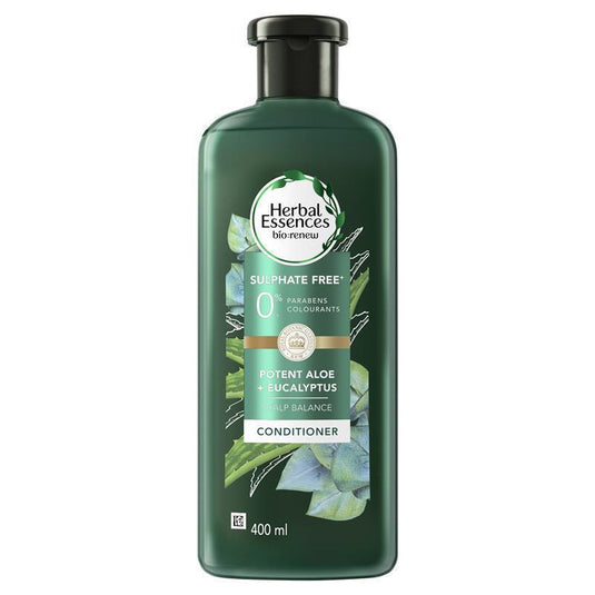 Herbal Essences Bio Renew Potent Aloe & Eucalyptus Strength & Moisture Conditioner 400ml