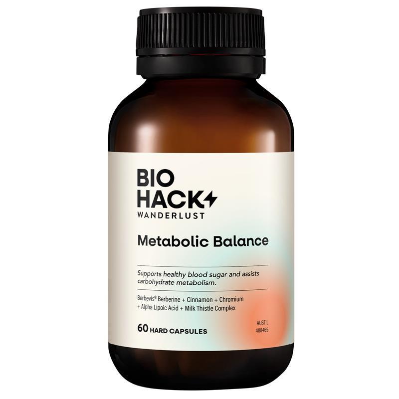 Load image into Gallery viewer, BioHack Wanderlust Metabolic Balance 60 Capsules
