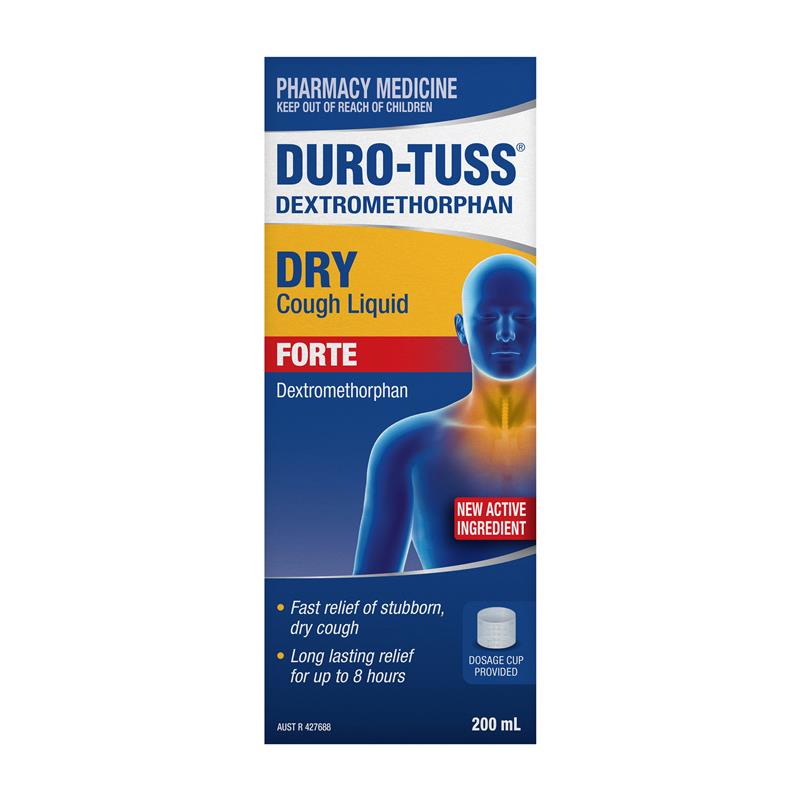 Load image into Gallery viewer, Durotuss Dry Cough Liquid Forte 200ml
