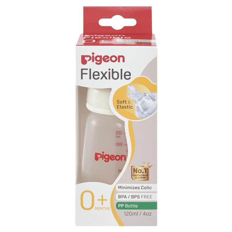 Load image into Gallery viewer, Pigeon Flexible Peristaltic PP Bottle 120ml
