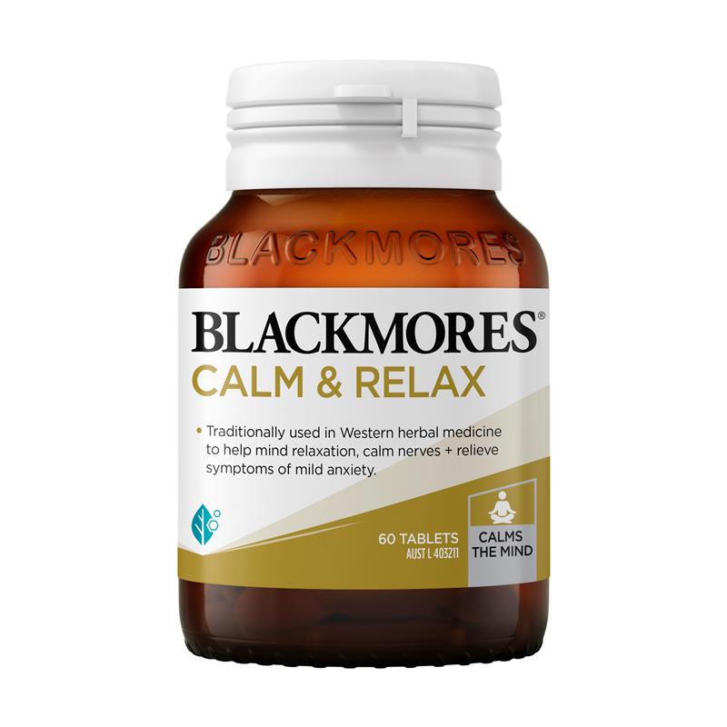 Load image into Gallery viewer, Blackmores Calm &amp; Relax 60 Tablets
