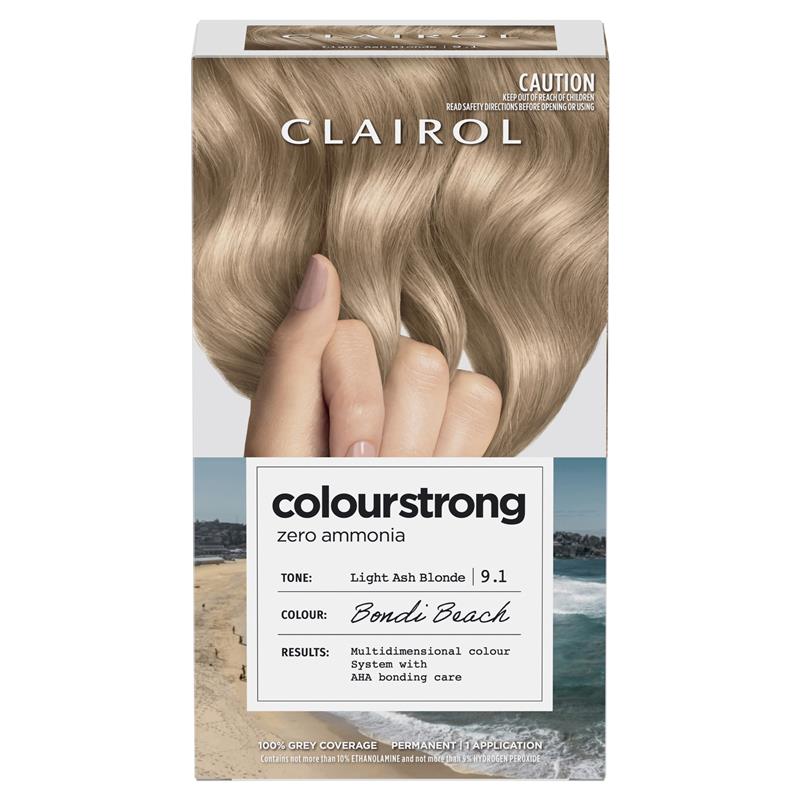 Load image into Gallery viewer, Clairol Colour Strong 9.1 Light Ash Blonde
