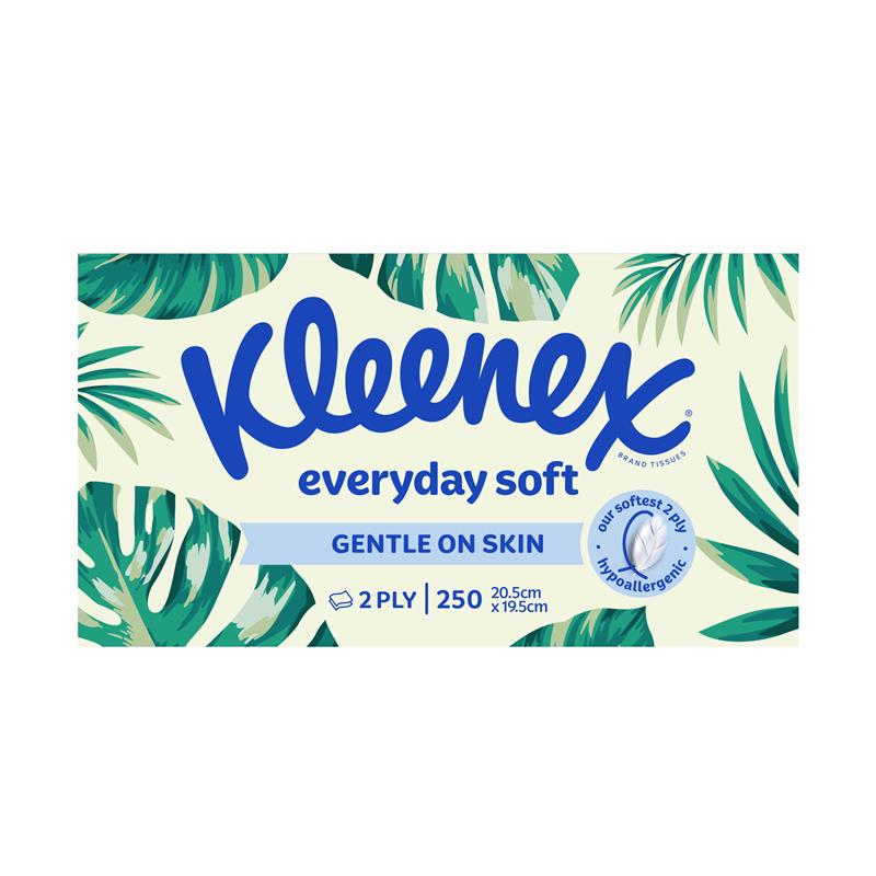 Load image into Gallery viewer, Kleenex Facial Tissues 250 Jumbo White
