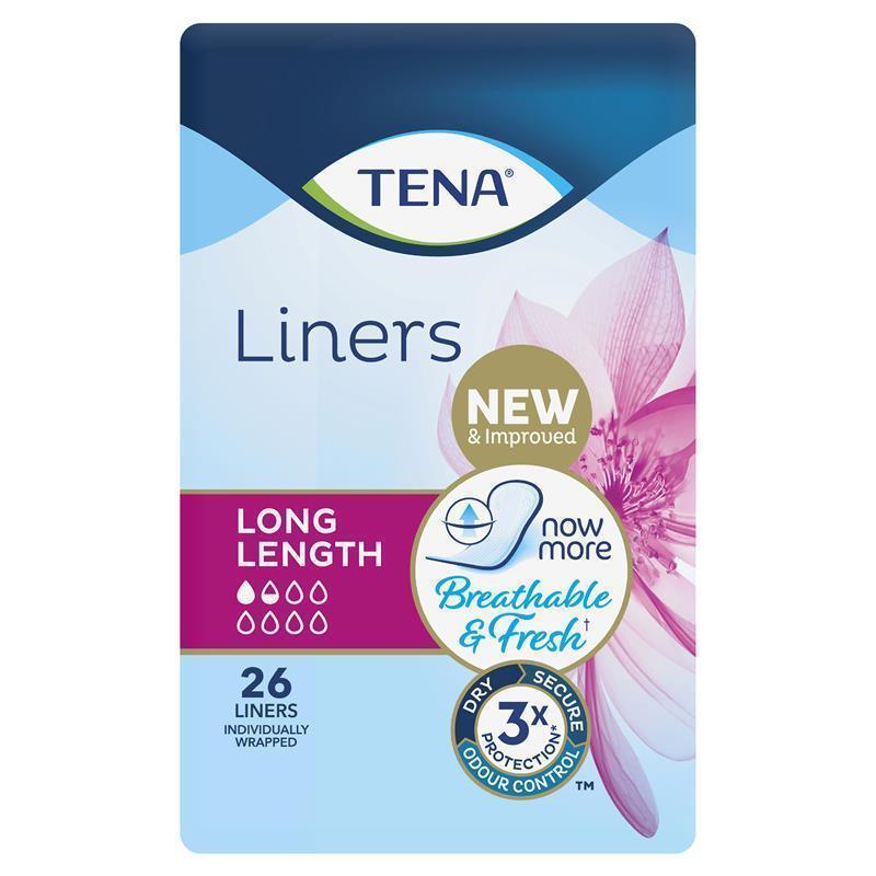 Load image into Gallery viewer, TENA Liners Long 26 Pack
